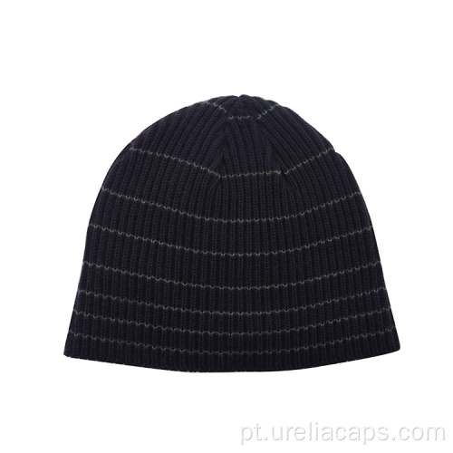 Tampão de beanie de inverno em branco